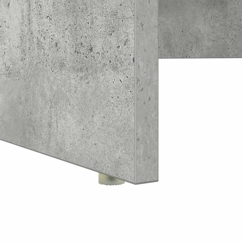 Schreibtisch Beton Grau 120,5 x 44 x 88,5 cm Holzwerkstoff