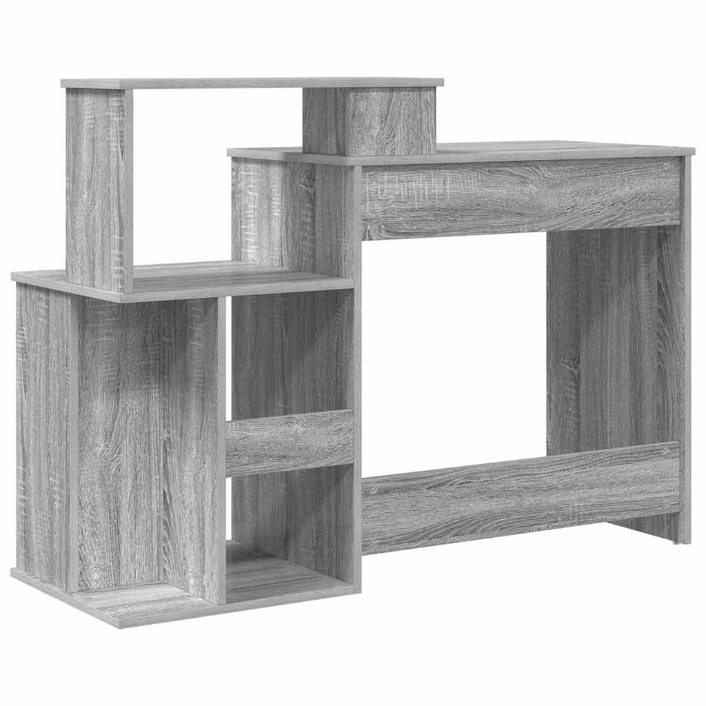 Schreibtisch Graues Sonoma 120,5 x 44 x 88,5 cm Holzwerkstoff