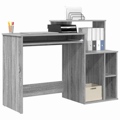 Schreibtisch Graues Sonoma 120,5 x 44 x 88,5 cm Holzwerkstoff