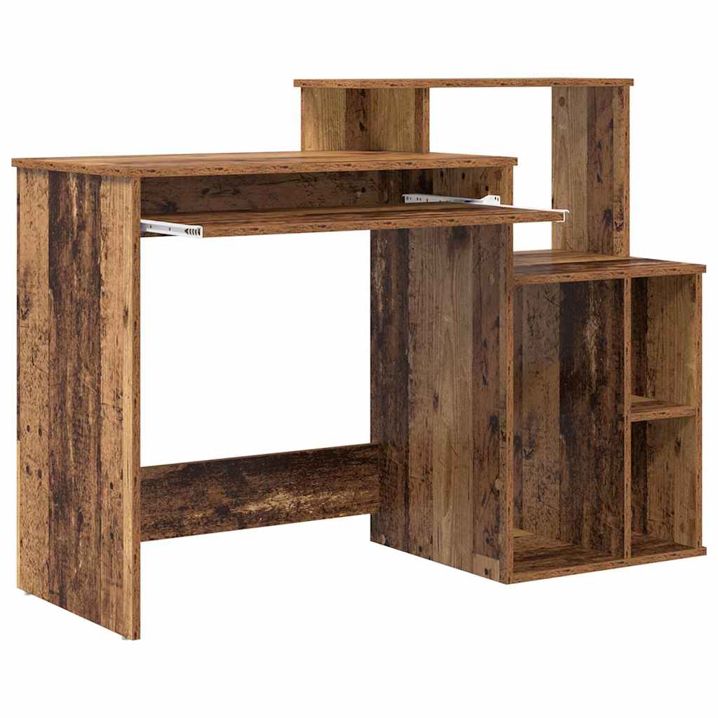 Schreibtisch Altholz 120,5 x 44 x 88,5 cm Holzwerkstoff