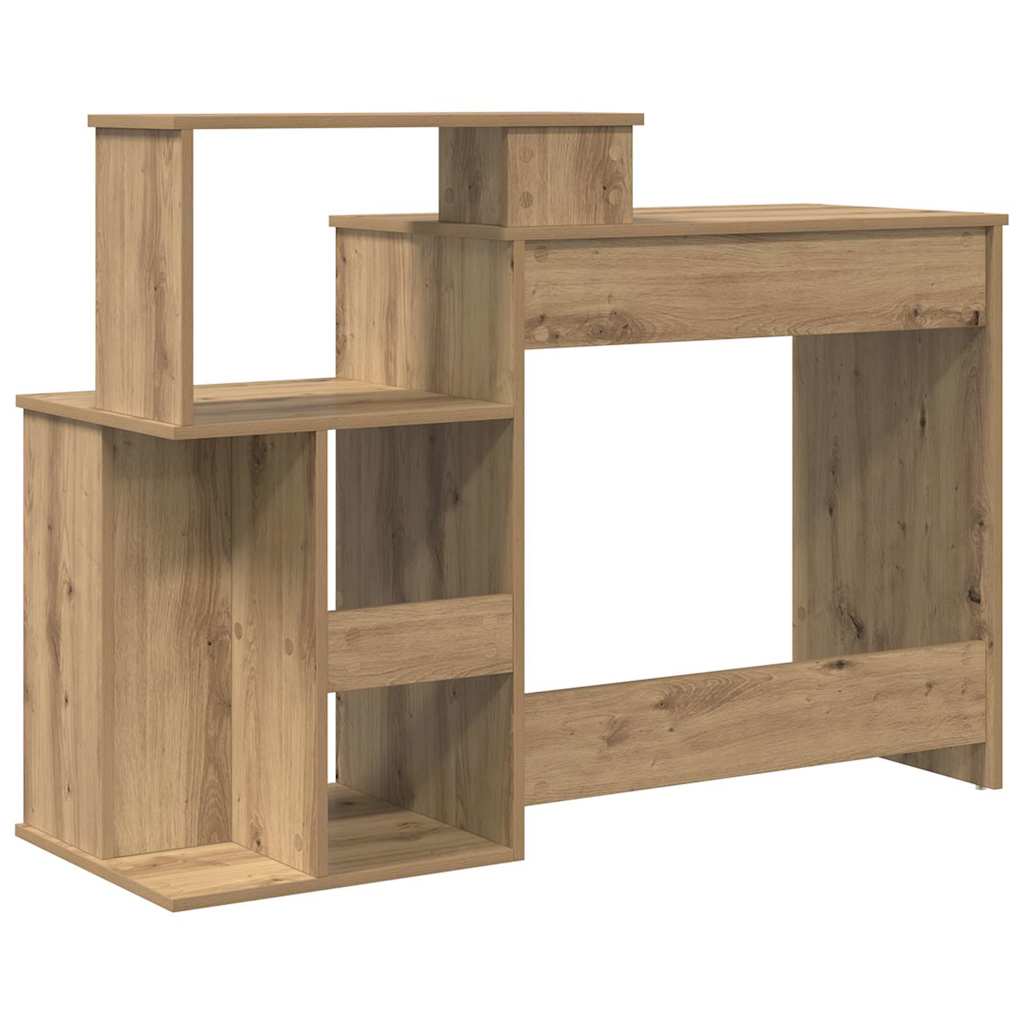 Schreibtisch Artisan-Eiche 120,5 x 44 x 88,5 cm Holzwerkstoff