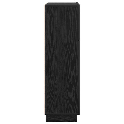 Schreibtisch Schwarz Eichen-Optik 71.5 x 31.5 x 106.5 cm