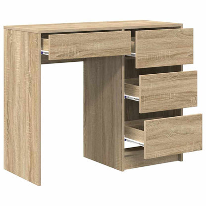 Schreibtisch Sonoma-Eiche 90 x 37,5 x 75 cm Holzwerkstoff
