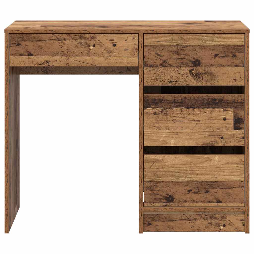 Schreibtisch Altholz 90 x 37,5 x 75 cm Holzwerkstoff