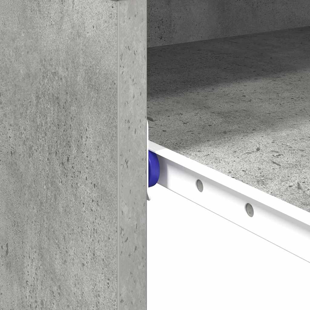 Schreibtisch Beton Grau 77,5 x 43 x 79 cm Holzwerkstoff