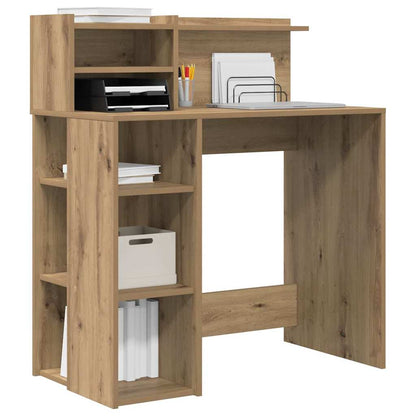 Schreibtisch Artisan-Eiche 90 x 48 x 101,5 cm Holzwerkstoff