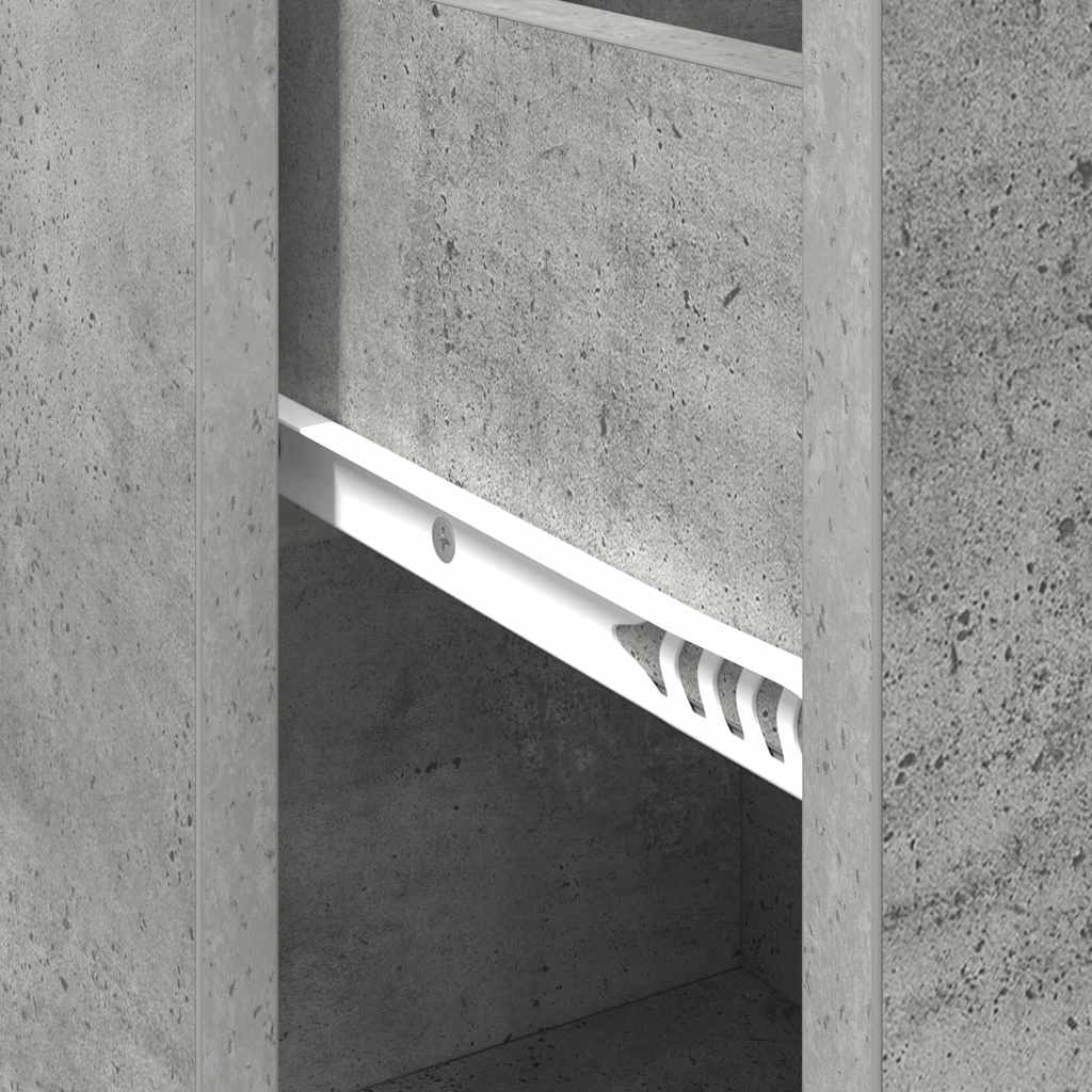 Sideboard mit Schubladen Beton Grau 38 x 34 x 75 cm