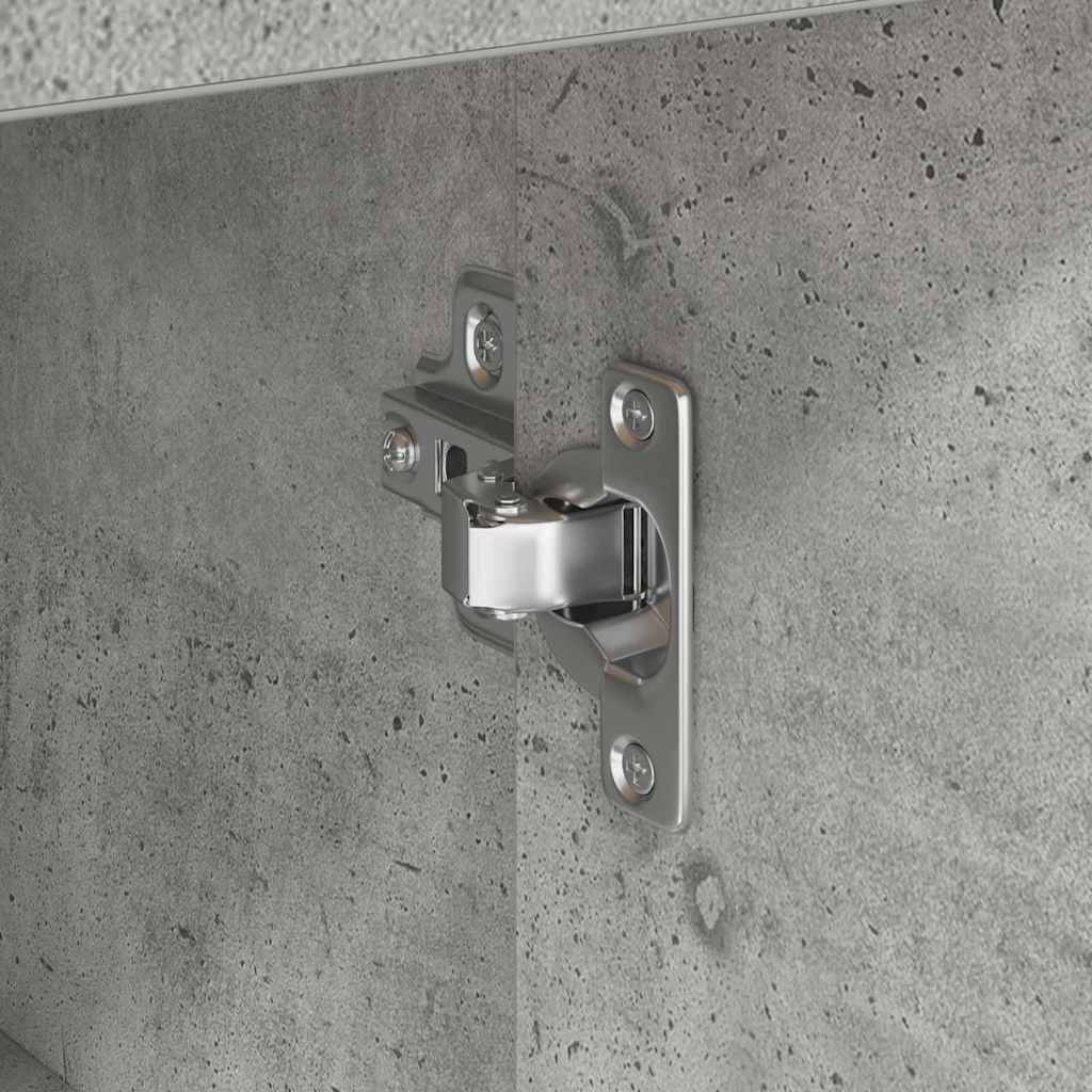 Sideboard mit Schubladen Beton Grau 38 x 34 x 75 cm