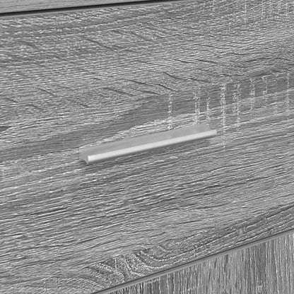 Sideboard mit Schubladen Graues Sonoma 38 x 34 x 75 cm