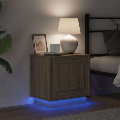 Nachttisch 2 pcs Sonoma-Eiche 44 x 34,5 x 45 cm Holzwerkstoff