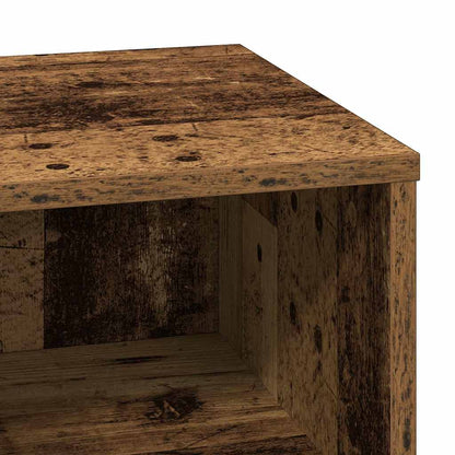 Nachttisch 2 pcs Altholz 50 x 34,5 x 50 cm Holzwerkstoff