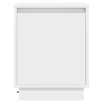 Nachttisch 2 pcs Weiß 39 x 34,5 x 50 cm Holzwerkstoff