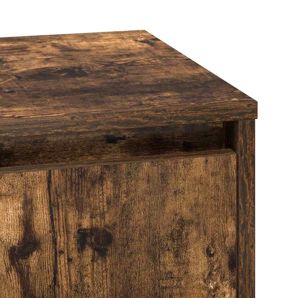 Nachttisch Geräucherte Eiche 39 x 34,5 x 50 cm Holzwerkstoff
