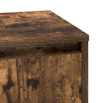 Nachttisch Geräucherte Eiche 39 x 34,5 x 50 cm Holzwerkstoff