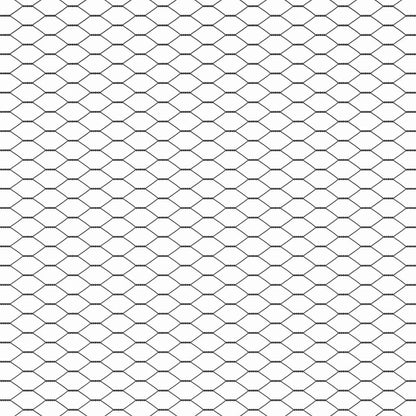 Zaunpfosten Grau 25 x 1,4 m (13 mm Mesh) Stahl und PVC