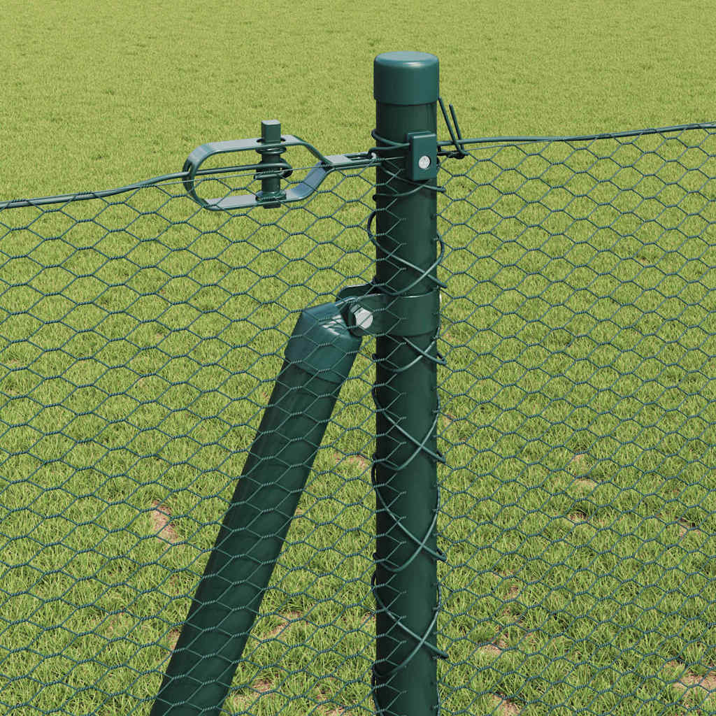 Zaunpfosten Grün 100 x 1,2 m (13 mm Maschenabstand)