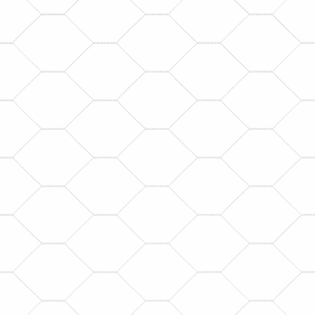 Zaunpfosten Silber 10 x 1 m (50 mm Netz) Stahl