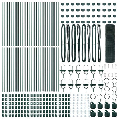 Zaunpfosten Grün 100 x 0,6 m (16 x 16 mm Maschenweite)