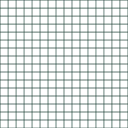 Zaunpfosten Grün 10 x 1,6 m (16 x 16 mm Maschenweite)