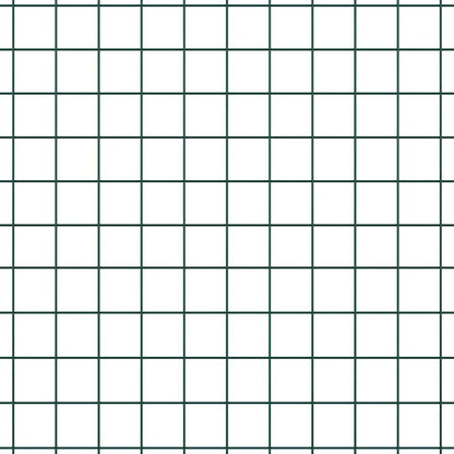 Zaunpfosten Grün 10 x 1,6 m (25 x 25 mm Maschenweite)