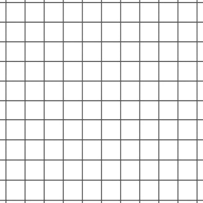 Zaunpfosten Grau 25 x 0,5 m (25 x 25 mm Maschen) Stahl