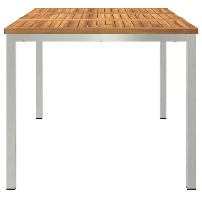 Esstisch Braun 150 x 90 x 75 cm Massivholz Akazie