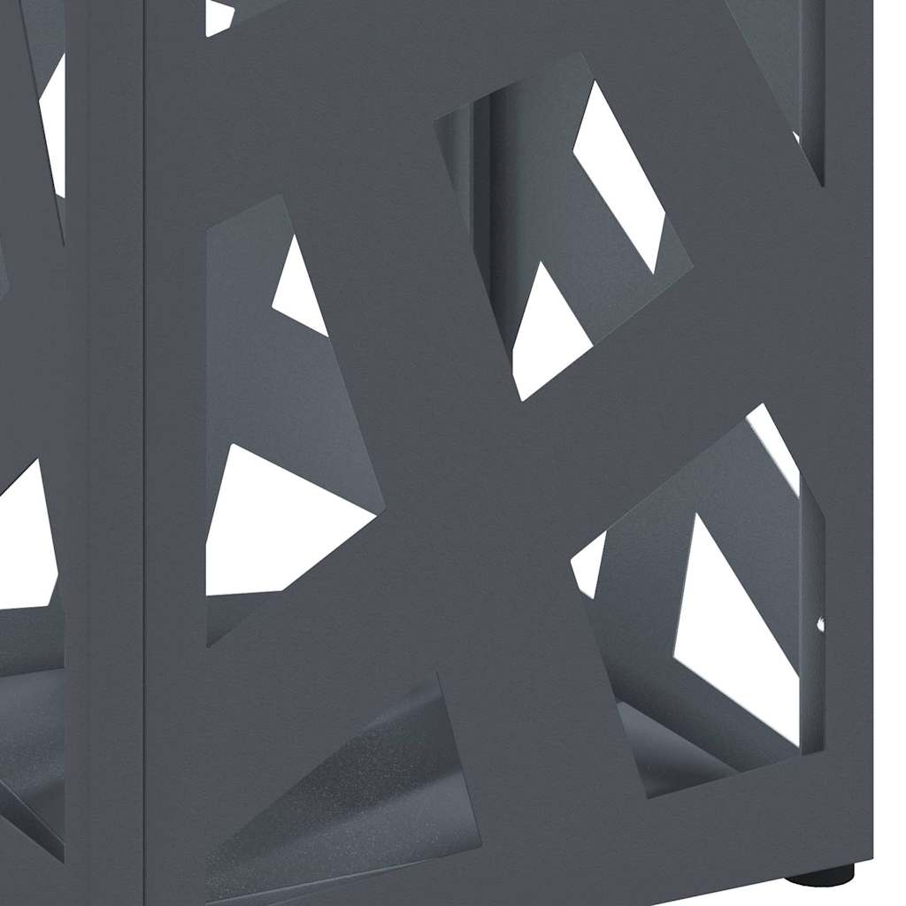 Sonnenschirmhalter Anthrazit 15,5 x 15,5 x 49 cm Metall