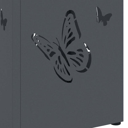 Sonnenschirmhalter Anthrazit 15,5 x 15,5 x 49 cm Metall