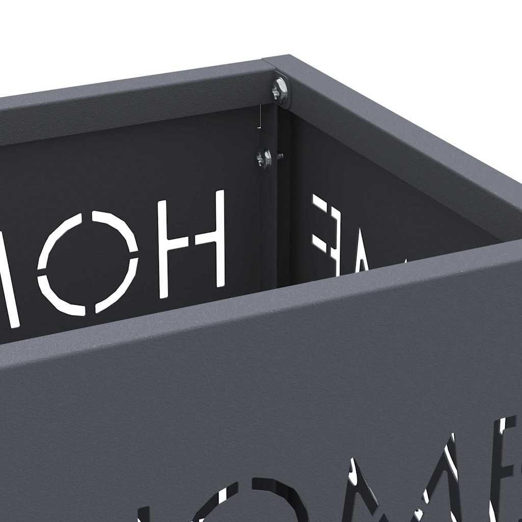 Sonnenschirmhalter Anthrazit 15,5 x 15,5 x 49 cm Metall