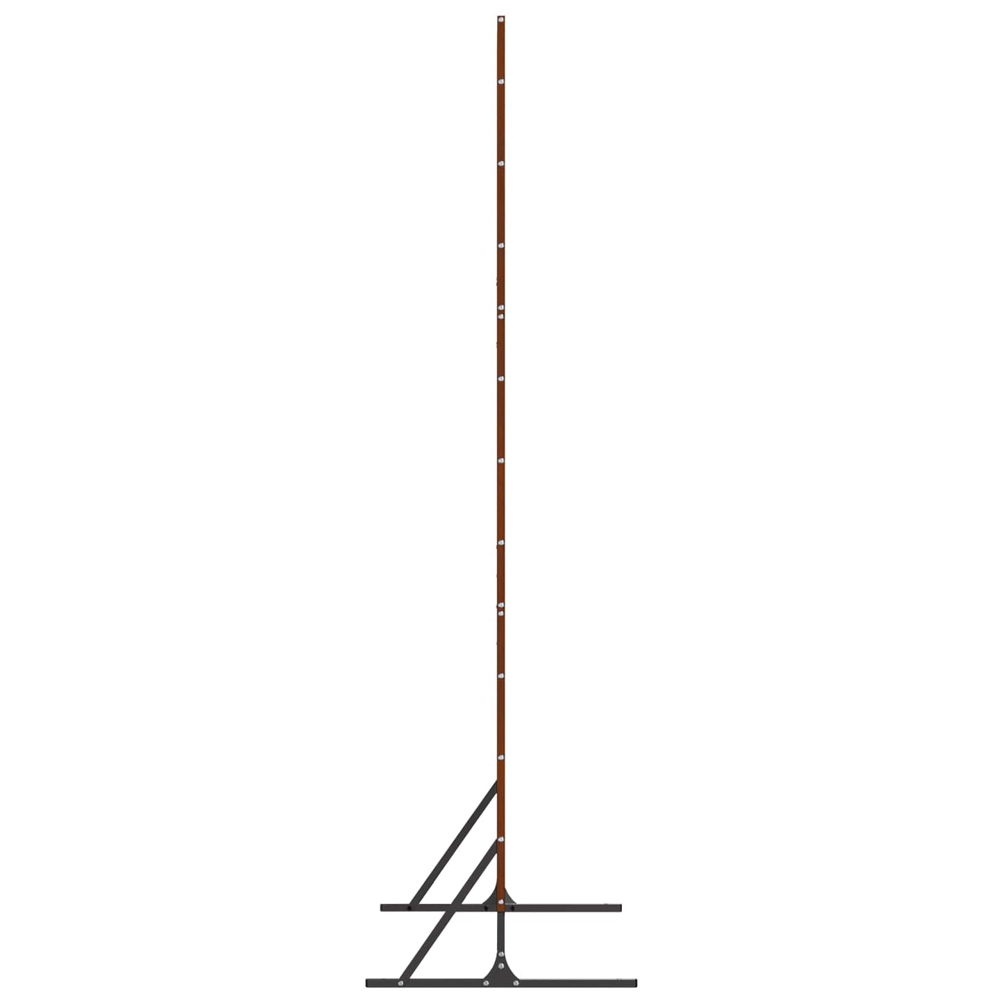 Sichtschutz Grau 100 x 50 x 180 cm Stahl