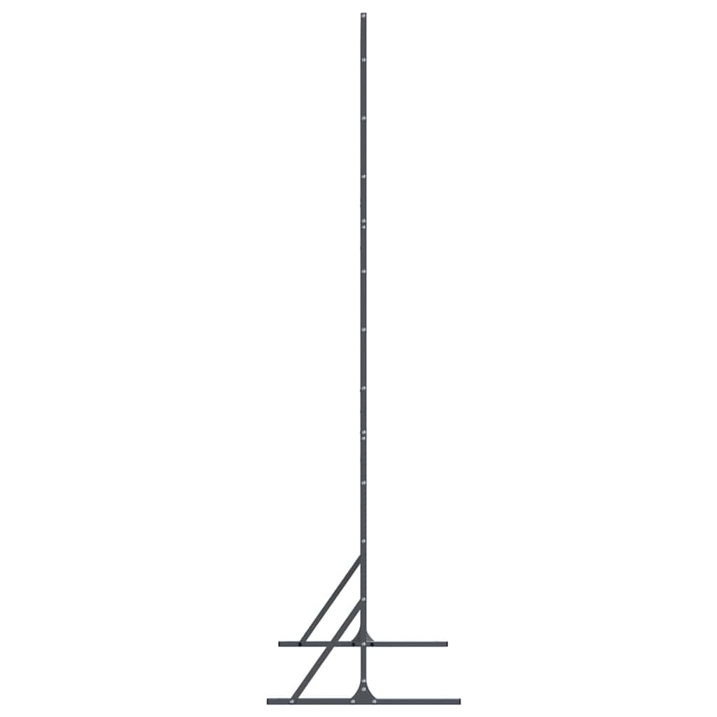 Sichtschutz Anthrazit 100 x 50 x 180 cm Stahl