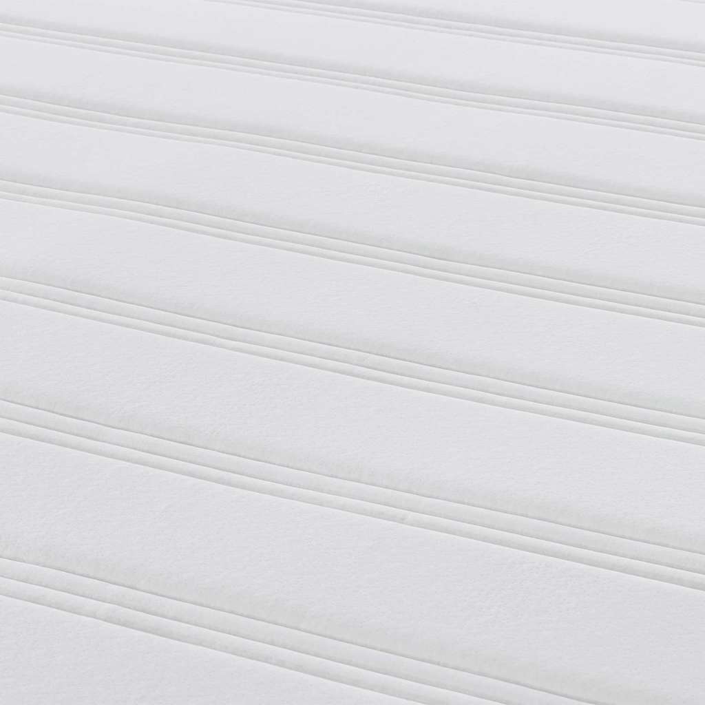 Bettmatratze mit Matratze Creme 100 x 200 cm Stoff