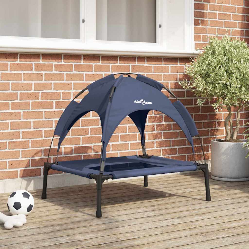 Hundebett Marineblau 92 x 77 x 82,5 cm Stahl