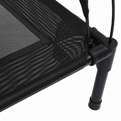 Hundebett Schwarz 90 x 81 x 80,5 cm Stahl