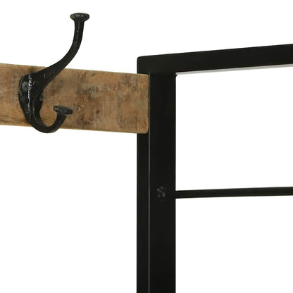 Kleiderständer Braun 110 x 40 x 179 cm Massivholz Mango