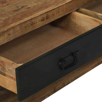 Kleiderständer Braun 110 x 40 x 179 cm Massivholz Mango