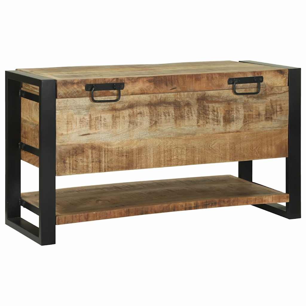 Aufbewahrungsbox Braun 80 x 35 x 45 cm Massivholz Mango
