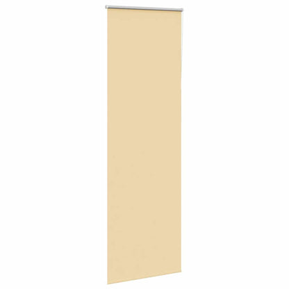 Verdunkelungsrollo Beige 80x210cm Stoffbreite 75,7 cm Polyester