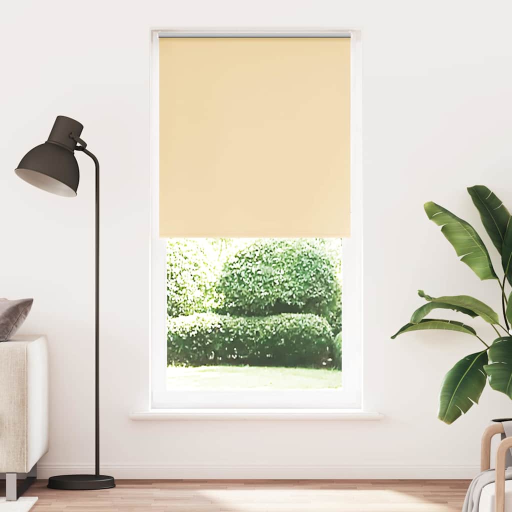 Verdunkelungsrollo Beige 95x230cm Stoffbreite 90,7 cm Polyester