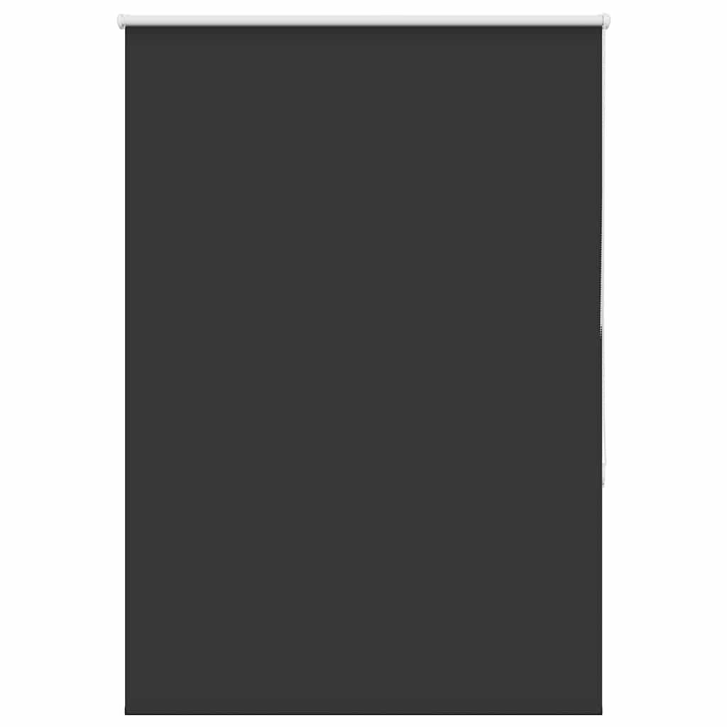 Verdunkelungsrollo Schwarz 110x130 cm Stoffbreite 105,7 cm