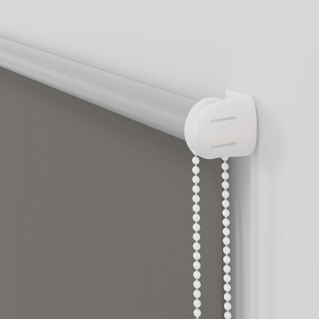 Verdunkelungsrollo Grau 95x150 cm Stoffbreite 90,7 cm Polyester