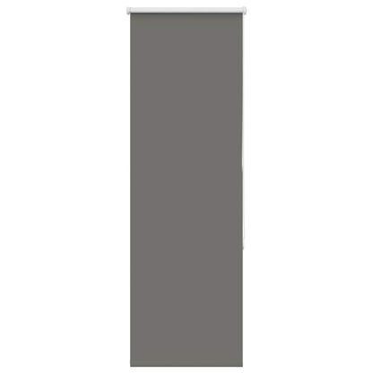 Verdunkelungsrollo Grau 60x175 cm Stoffbreite 55,7 cm Polyester