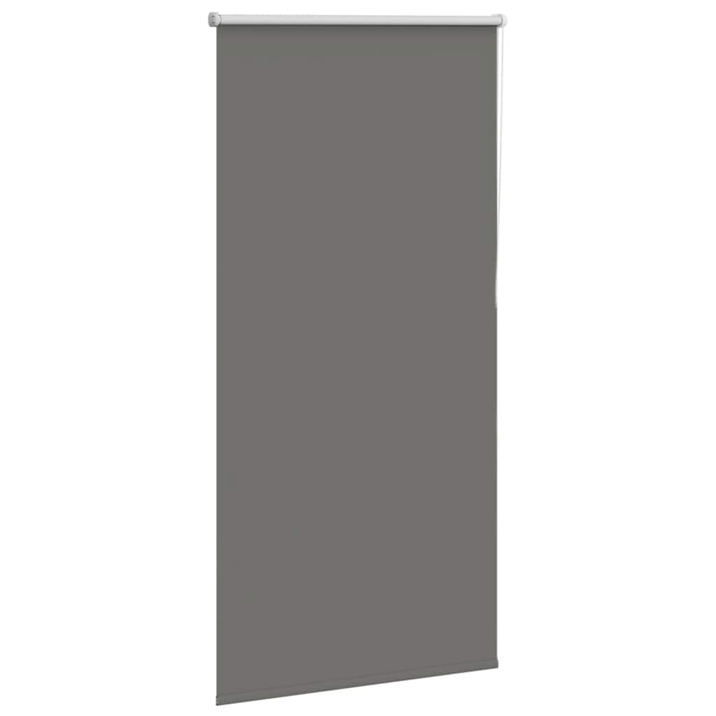 Verdunkelungsrollo Grau 75x175 cm Stoffbreite 70,7 cm Polyester