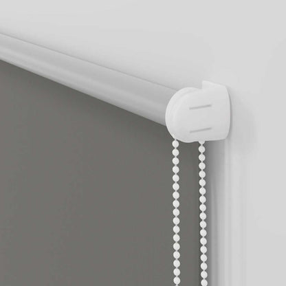 Verdunkelungsrollo Grau 45x230 cm Stoffbreite 40,7 cm Polyester