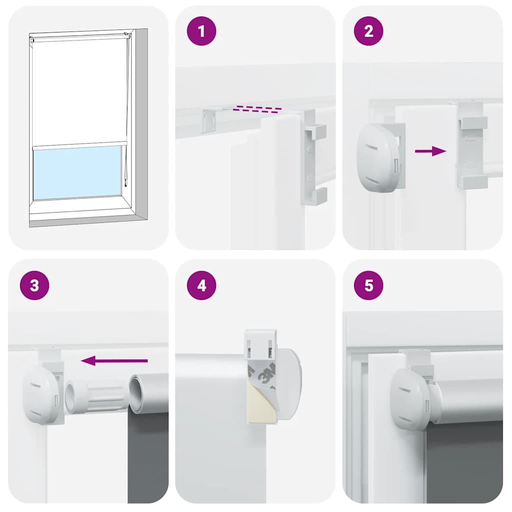 Verdunkelungsrollo Grün 115x175cm Stoffbreite 110,7cm Polyester