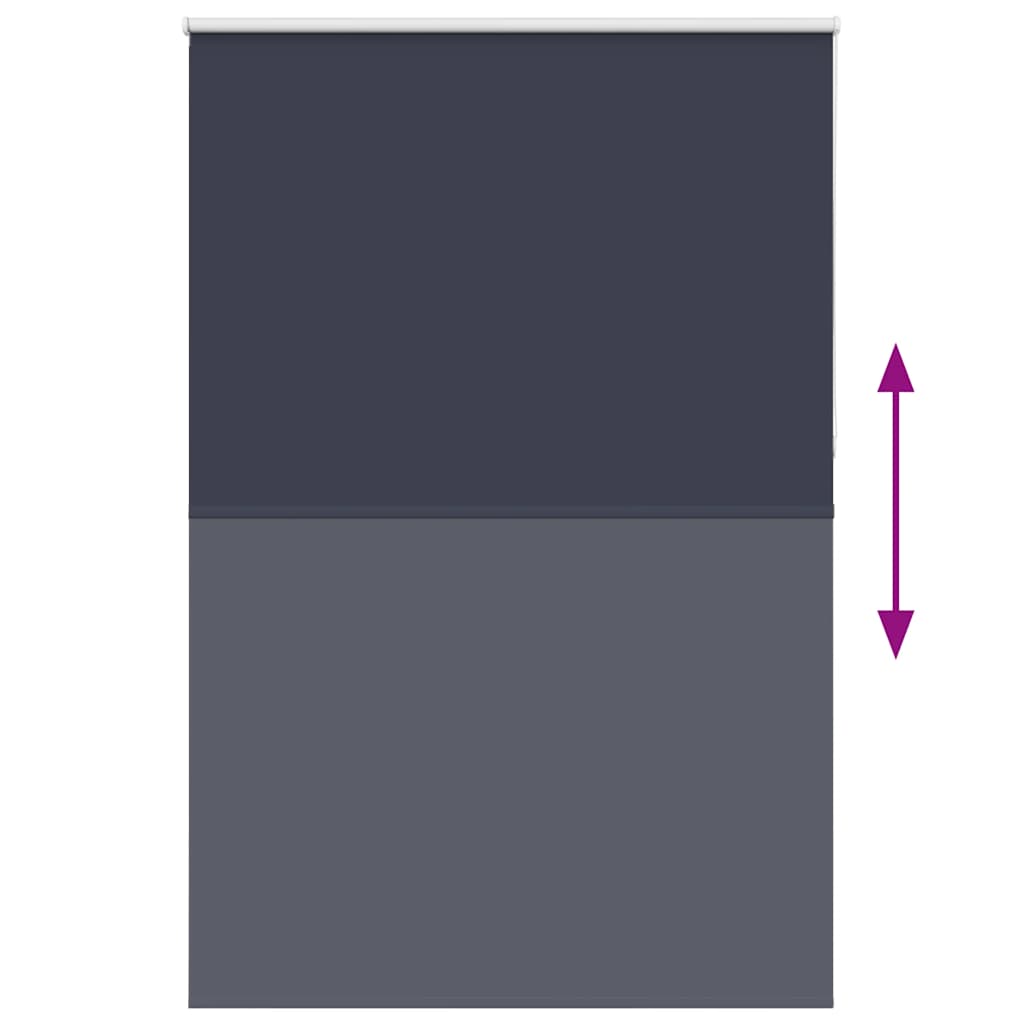 Verdunkelungsrollo Marineblau 160x230 cm Stoffbreite 156,6 cm