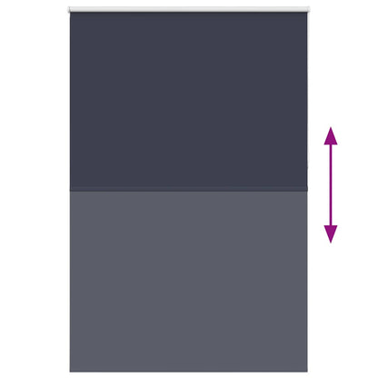 Verdunkelungsrollo Marineblau 160x230 cm Stoffbreite 156,6 cm