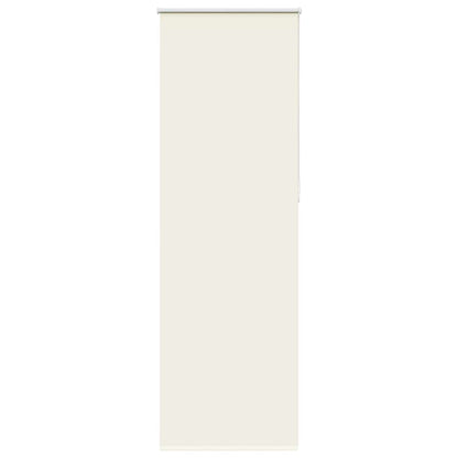 Verdunkelungsrollo Cremeweiß 65x210cm Stoffbreite 60,7 cm