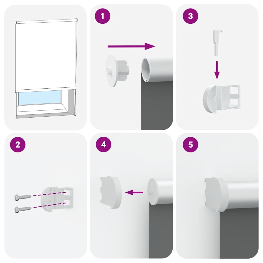 Verdunkelungsrollo Rot 150x150cm Stoffbreite 146,6cm Polyester