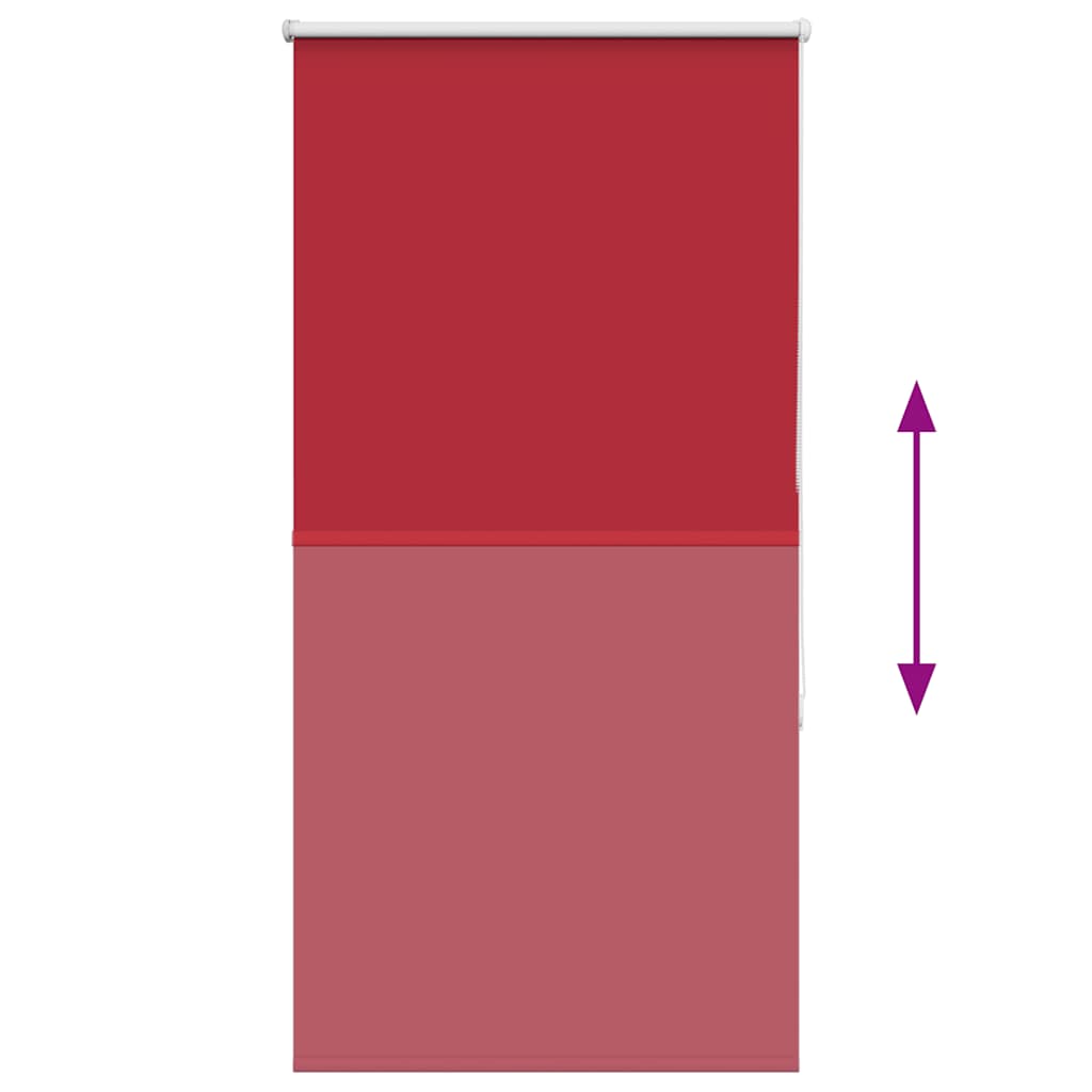Verdunkelungsrollo Rot 65x175 cm Stoffbreite 60,7 cm Polyester